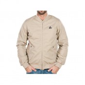 Le Coq Sportif Blouson Basilou Bomber Cornstalk - Beige Blousons Homme à Petits Prix